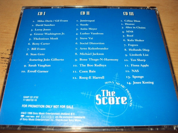 Various : Sony Music Presents The Score (3xCD, Comp, Promo)