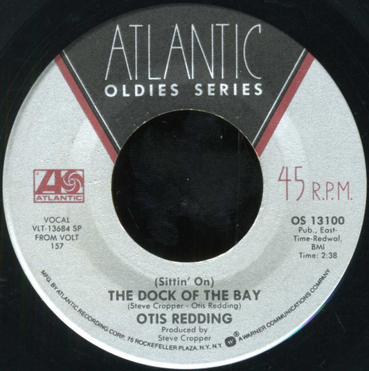 Otis Redding : (Sittin' On) The Dock Of The Bay / My Lover's Prayer (7", Single, RE, RP, SP )