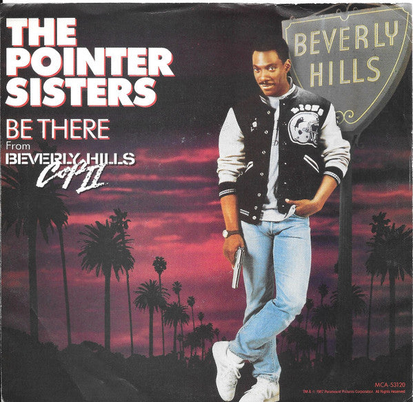 Pointer Sisters : Be There (7", Single, Promo)