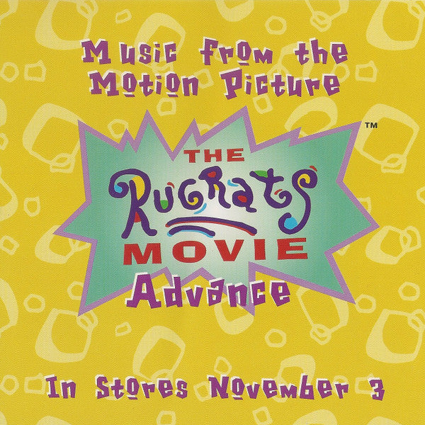 Various : Music From The Motion Picture The Rugrats Movie (CD, Comp, Promo)