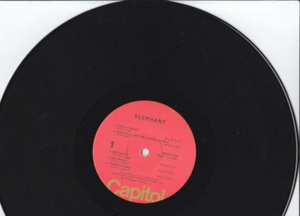 The Elephant : Elephant (LP, Album, Gat)