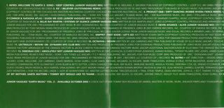 Junior Vasquez : Earth Music (CD, Mixed)