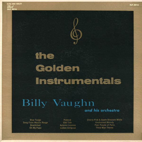 Billy Vaughn And His Orchestra : The Golden Instrumentals (LP, Album, Mono, RE)