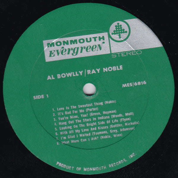 Al Bowlly, Ray Noble : Al Bowlly•Ray Noble (LP, Album, Comp, Gre)