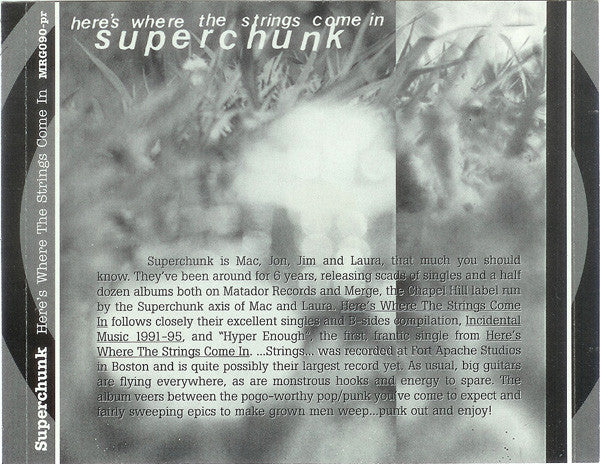 Superchunk : Here's Where The Strings Come In (CD, Album, Promo)