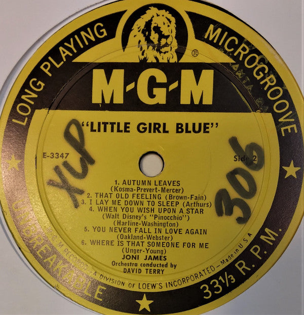 Joni James : Little Girl Blue (LP, Album)