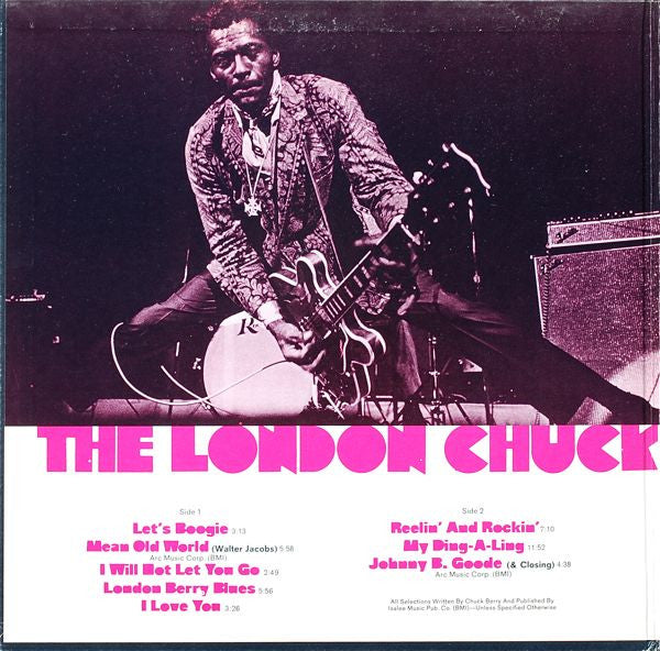 Chuck Berry : The London Chuck Berry Sessions (LP, Album, PRC)