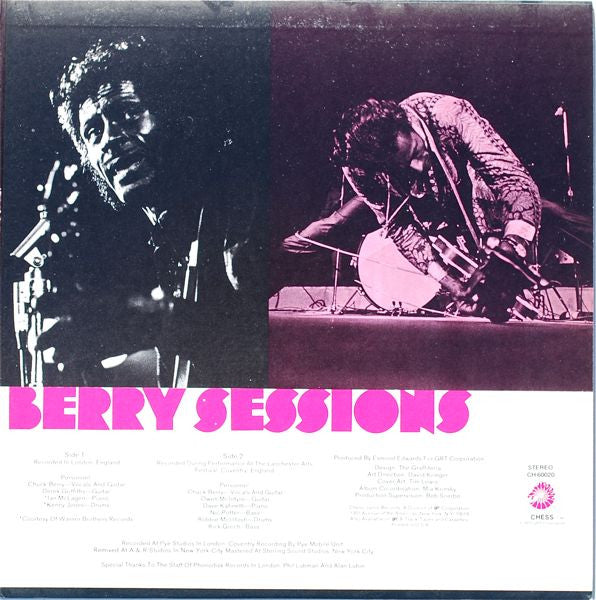 Chuck Berry : The London Chuck Berry Sessions (LP, Album, PRC)