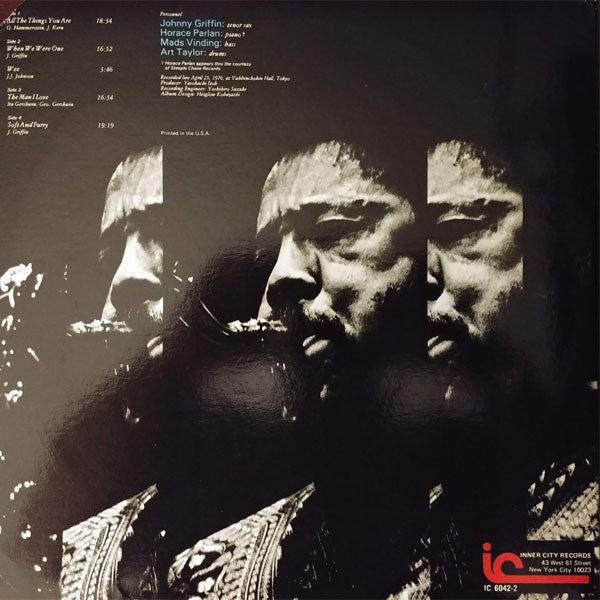 Johnny Griffin : Live In Tokyo (2xLP, Album)