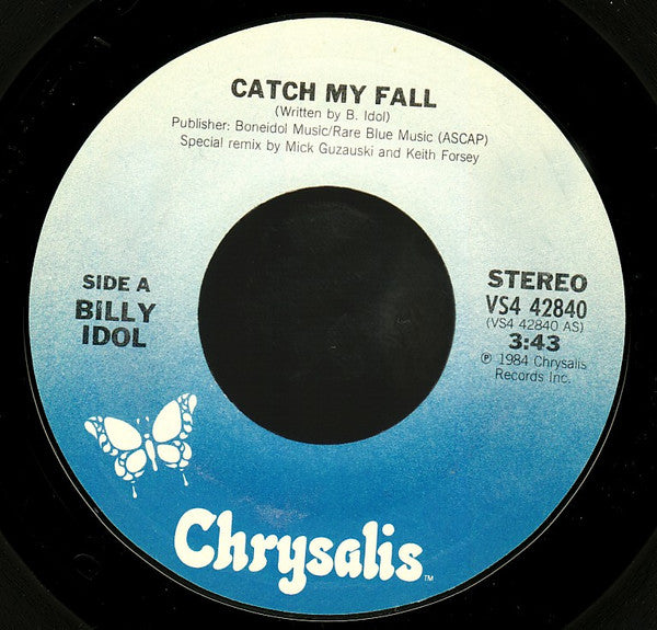 Billy Idol : Catch My Fall (7", Single)