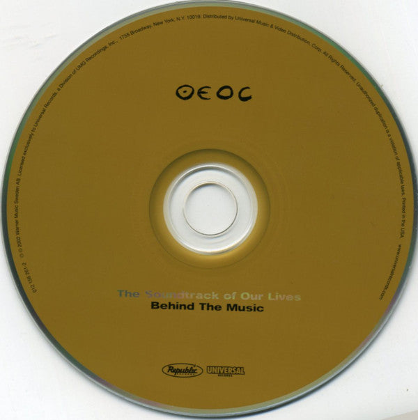The Soundtrack Of Our Lives : Behind The Music (CD, Album)