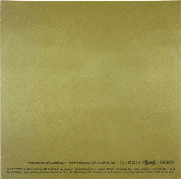 The Soundtrack Of Our Lives : Behind The Music (CD, Album)