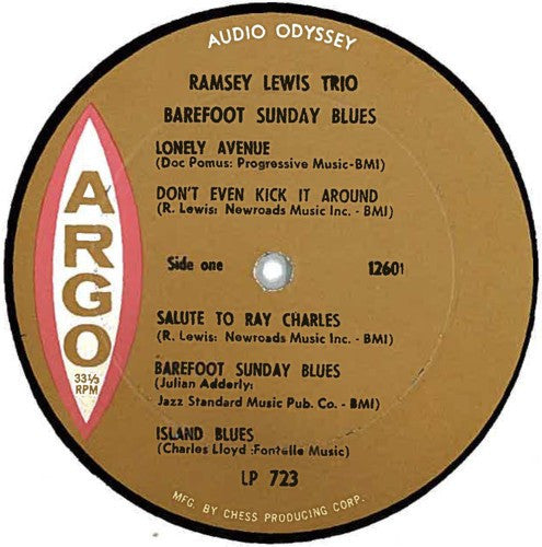 The Ramsey Lewis Trio : Barefoot Sunday Blues (LP, Album, Mono, RP, Bro)