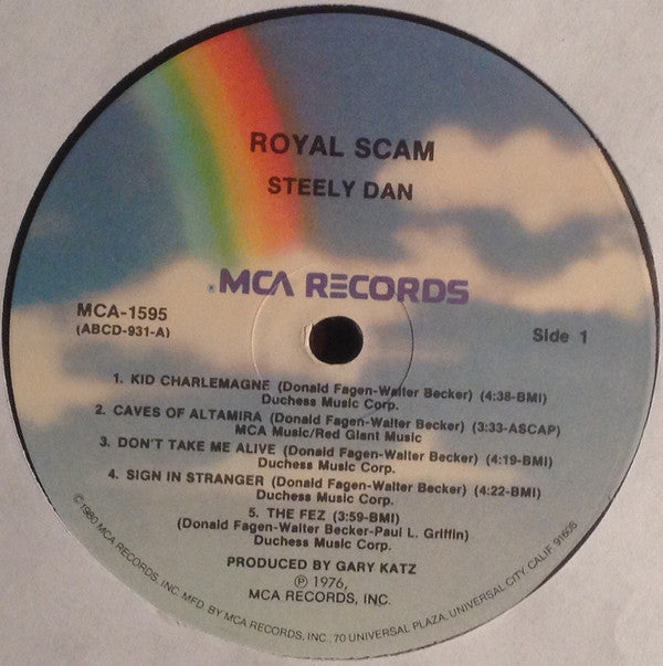 Steely Dan : The Royal Scam (LP, Album, RE)