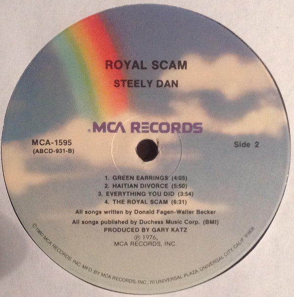 Steely Dan : The Royal Scam (LP, Album, RE)