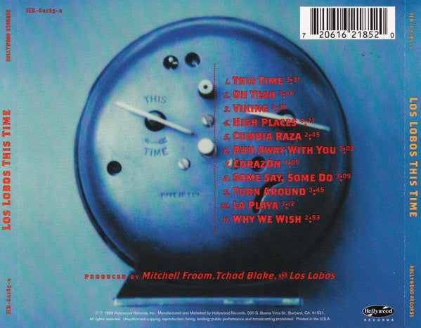 Los Lobos : This Time (CD, Album)