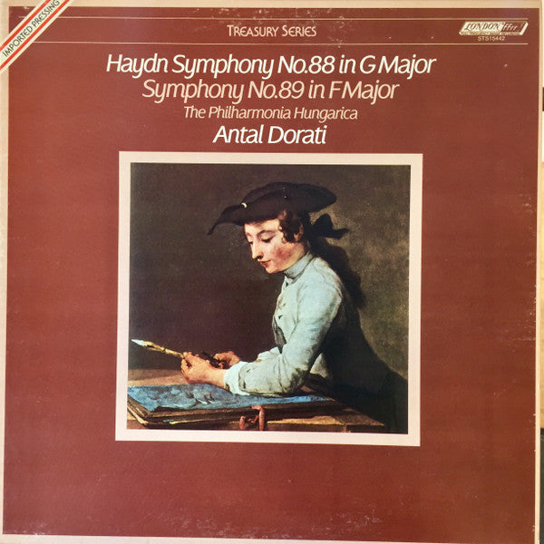 Joseph Haydn, Antal Dorati, Philharmonia Hungarica : Haydn Symphony No. 88 In G Major; Symphony No. 89 In F Major (LP)