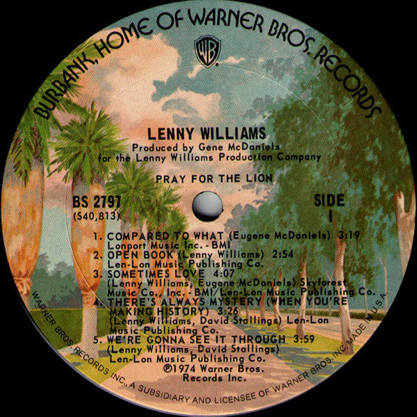 Lenny Williams : Pray For The Lion (LP, Album)