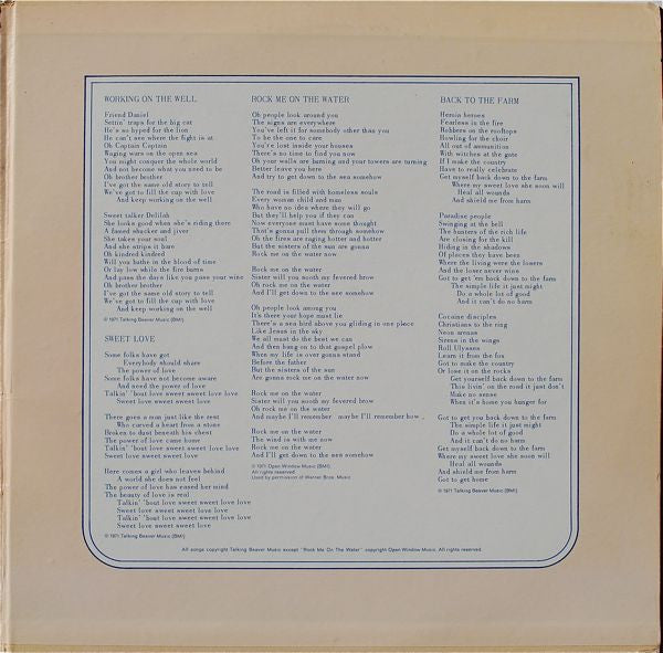 Brewer And Shipley : Shake Off The Demon (LP, Album, Scr)