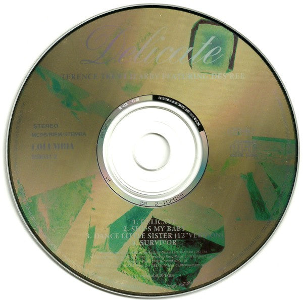 Terence Trent D'Arby Featuring Des'ree : Delicate (CD, Single, Dig)