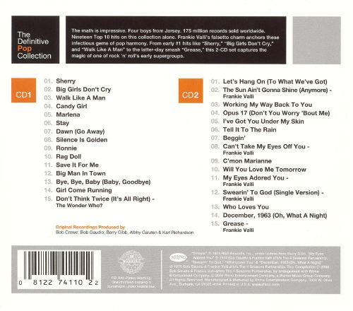 The Four Seasons : The Definitive Pop Collection (2xCD, Comp, RM)