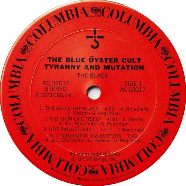 The Blue Öyster Cult* : Tyranny And Mutation (LP, Album, US )