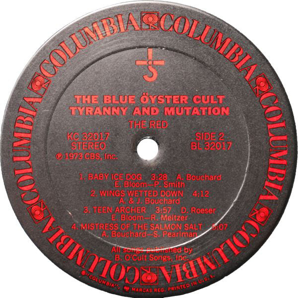 The Blue Öyster Cult* : Tyranny And Mutation (LP, Album, US )