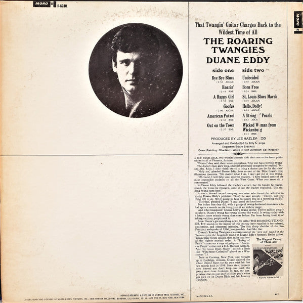 Duane Eddy : The Roaring Twangies (LP, Mono)