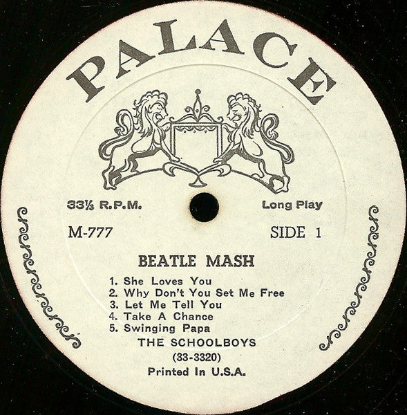 The Liverpool Kids : Beattle Mash (LP, Album, Mono)