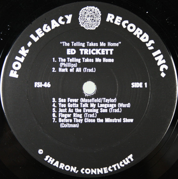 Ed Trickett : The Telling Takes Me Home (LP, Album)