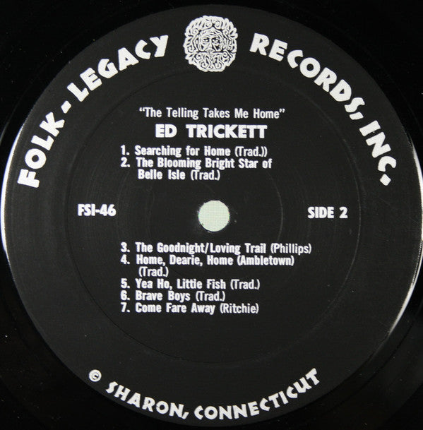 Ed Trickett : The Telling Takes Me Home (LP, Album)