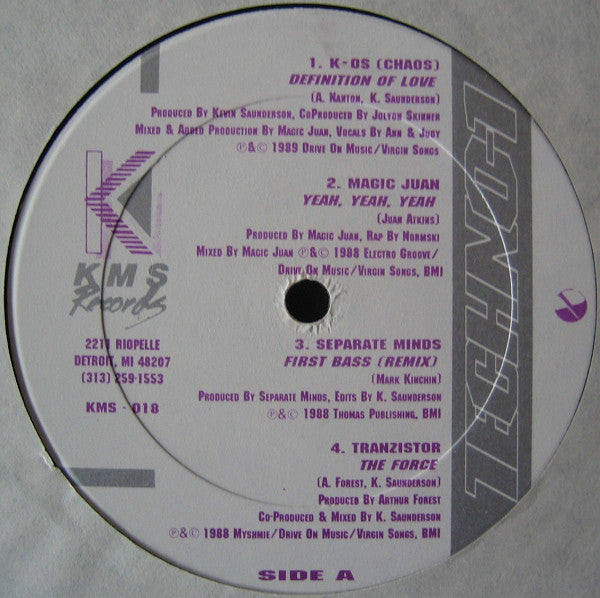 Various : Techno-1 (LP, Comp)