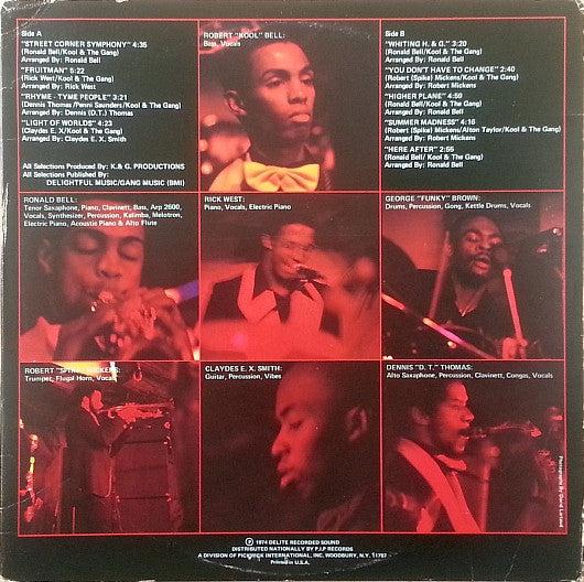 Kool & The Gang : Light Of Worlds (LP, Album, Gat)