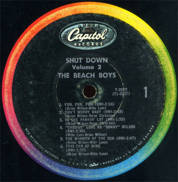 The Beach Boys : Shut Down Volume 2 (LP, Album, Mono, Los)