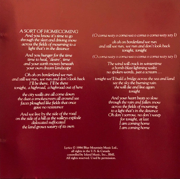 U2 : The Unforgettable Fire (CD, Album, Club, RE, Pit)