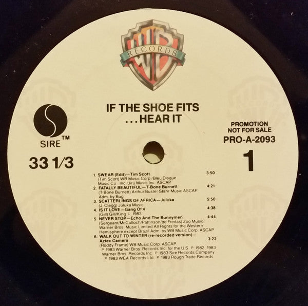 Various : If The Shoe Fits... Hear It (LP, Comp, Promo)