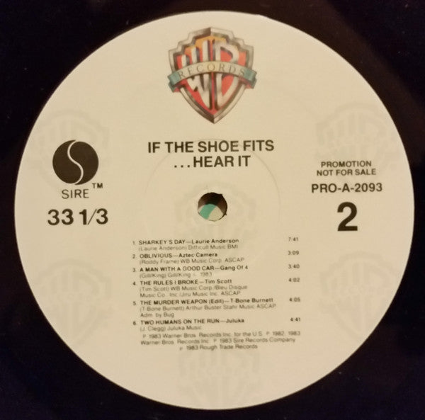 Various : If The Shoe Fits... Hear It (LP, Comp, Promo)