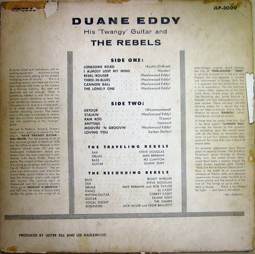Duane Eddy : Have Twangy Guitar Will Travel (LP, Album)