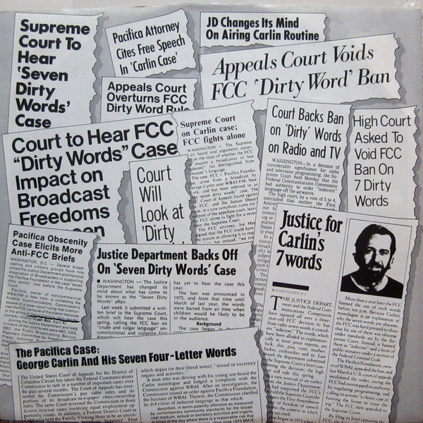 George Carlin : Indecent Exposure: Some Of The Best Of George Carlin (LP, Comp, Spe)