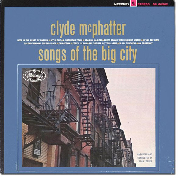 Clyde McPhatter : Songs Of The Big City (LP, Album)