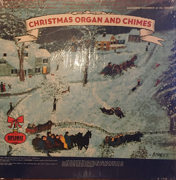 Alexander Goodrich : Christmas Organ And Chimes (LP)