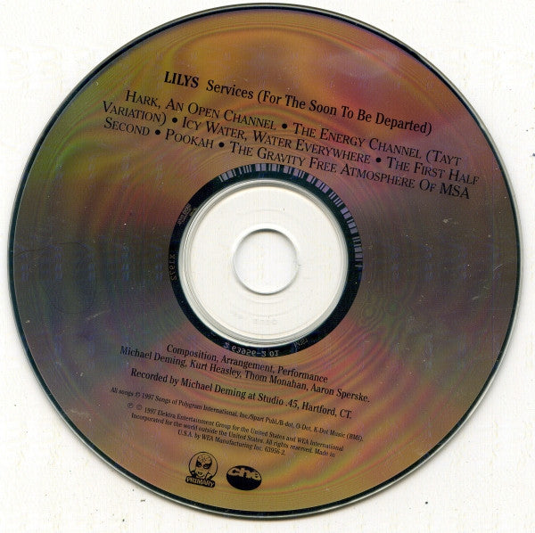Lilys : Services (For The Soon To Be Departed) (CD, EP)