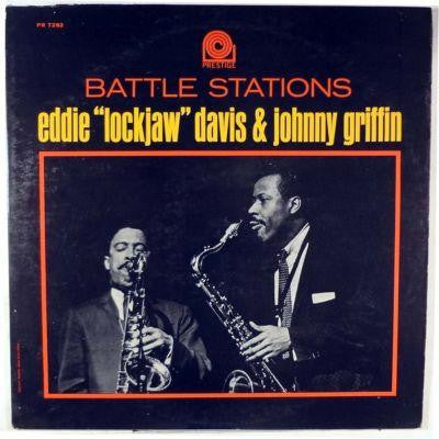 Eddie "Lockjaw" Davis & Johnny Griffin : Battle Stations (LP, Album, RE)