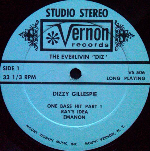 Dizzy Gillespie : The Everlivin' "Diz" (LP, Comp)