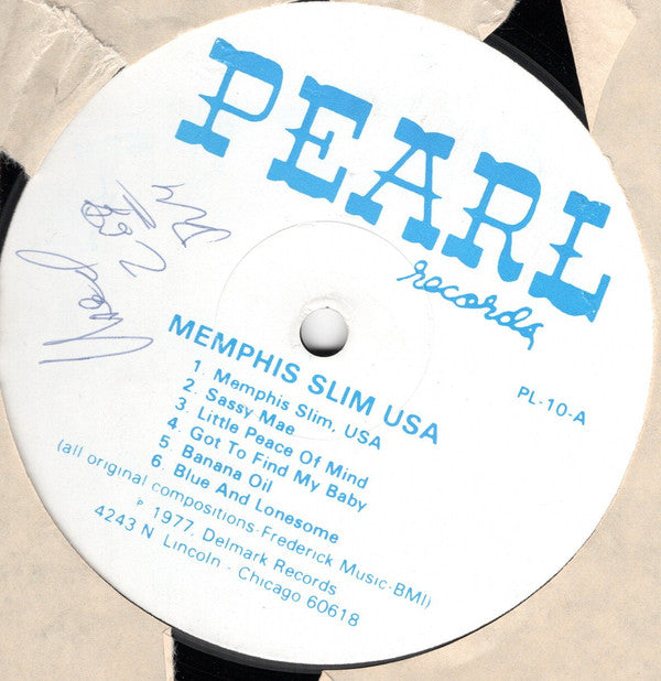 Memphis Slim And The House Rockers Featuring Matt Murphy : U.S.A (LP, Album, Comp)