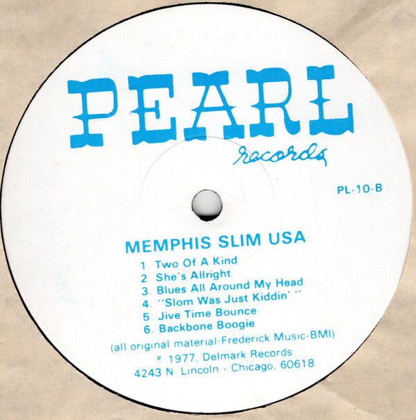 Memphis Slim And The House Rockers Featuring Matt Murphy : U.S.A (LP, Album, Comp)
