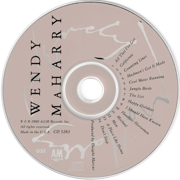 Wendy MaHarry : Wendy MaHarry (CD, Album)