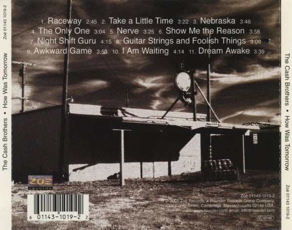 The Cash Brothers : How Was Tomorrow (CD, Album)