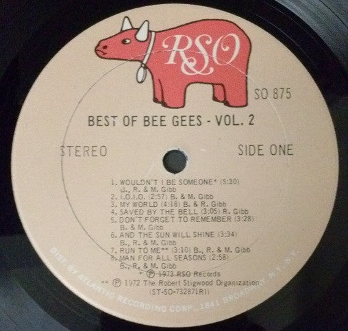 Bee Gees : Best Of Bee Gees Vol. 2 (LP, Comp, PRC)
