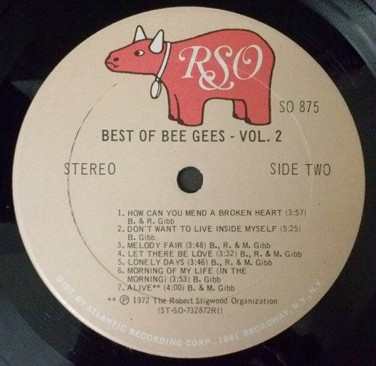 Bee Gees : Best Of Bee Gees Vol. 2 (LP, Comp, PRC)